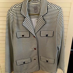 Chico’s winter white/black jacket